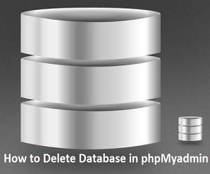 Delete Database in phpmyadmin