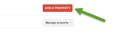 Add a Property in GSC