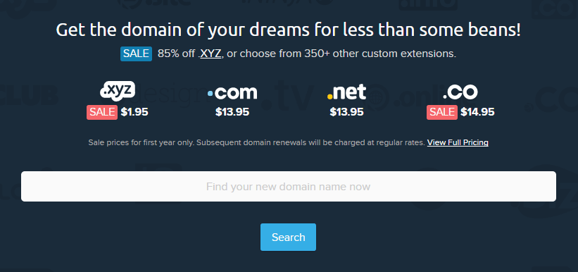 DH Domain Registration