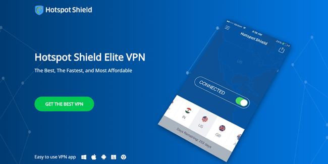 HotSpot Shield Best VPN for PC
