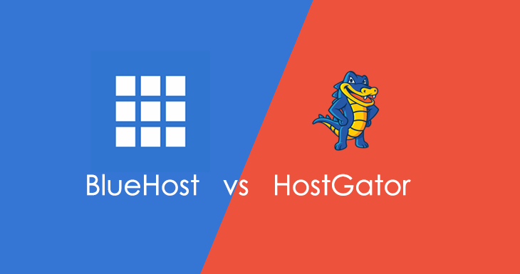 BlueHost vs HostGator comparison