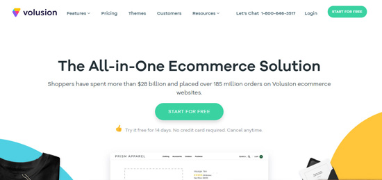 Volusion eCommerce software