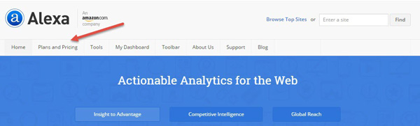 Alexa Website Submit and Verify