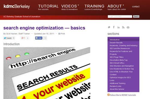 KDMC-Berkeley-SEO-Learning-Tutorials