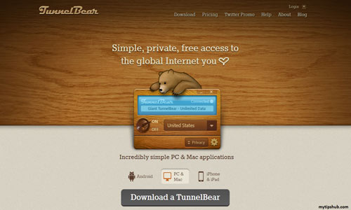 TunnelBear Free VPN