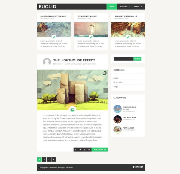 Euclid WordPress Theme