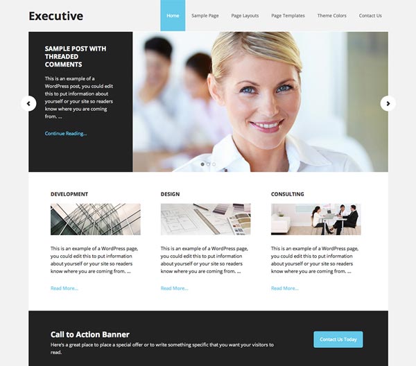 Executive Pro - Premium Genesis Child Themes