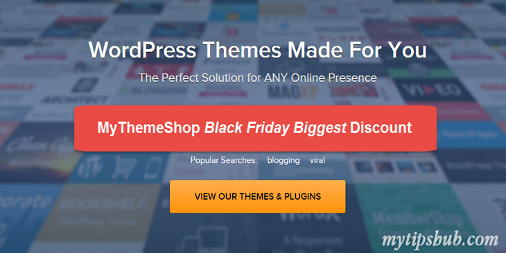 MyThemeShop Black Friday Deals Sale