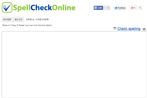 SpellCheckOnline Free Grammar Checker