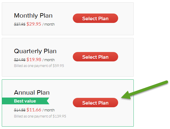 choose annual plan grammarly for students