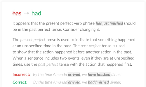 Grammar Checker - review of grammarly 2019