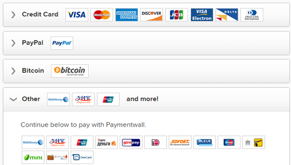 Payment Methods