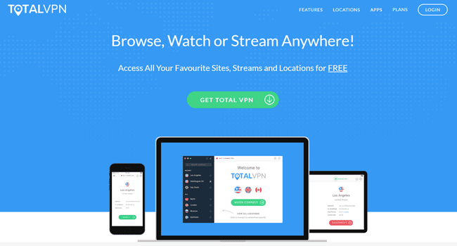 TotalVPN hidemyass alternative free