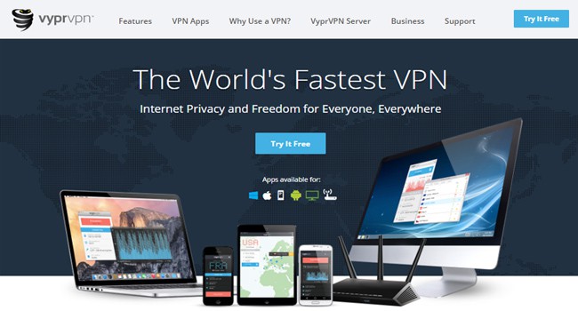 VyprVPN Software HMA Alternative