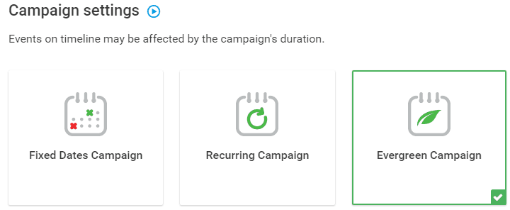 Campaign Type and Trigger Ultimatum Review