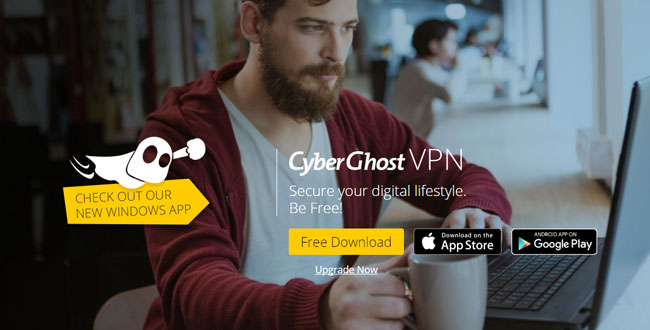 CyberGhost VPN for PC Free