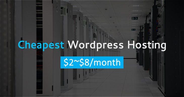 cheapest wordpress hosting