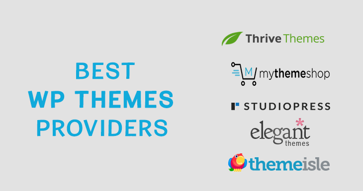 Best Premium WordPress Themes Providers