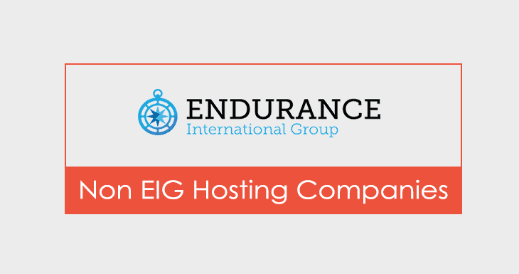 Non EIG Hosting Companies