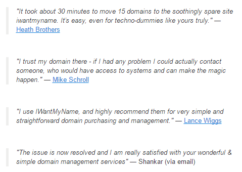 Customers Opinions IWantMyName Review