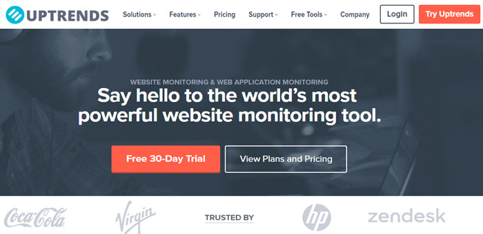 Uptrends Website Uptime Checker