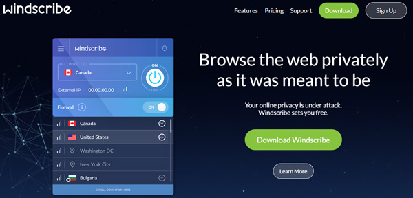 Windscribe VPN Zenmate Alternative