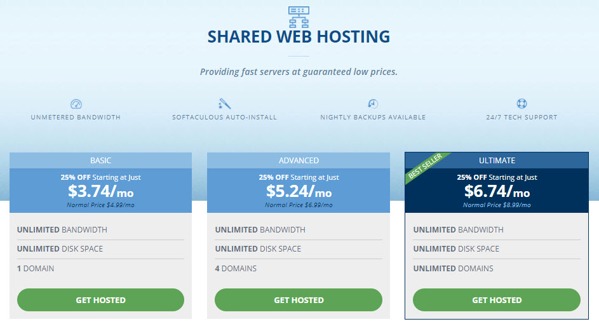 shared hosting review hostwinds cpanel