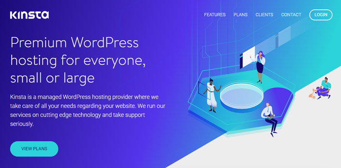 kinsta managed wordpress host