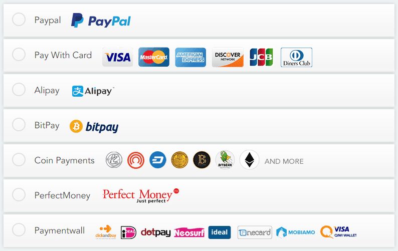 Ivacy VPN payment gateways