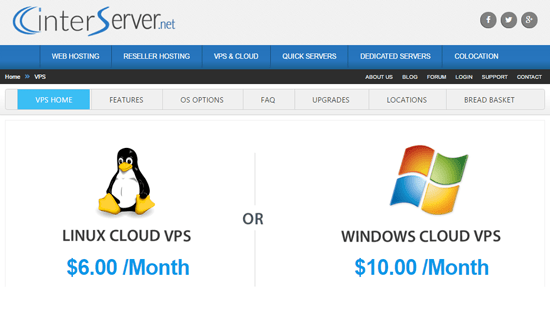 InterServer Cloud VPS