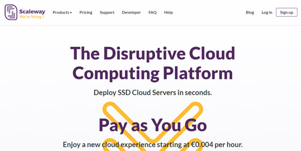 scaleway vultr alternative