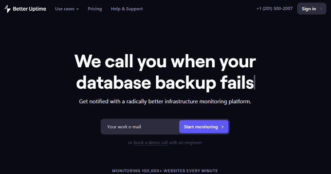 Better Uptime top Pingdom alternative Better Uptime top Pingdom alternative